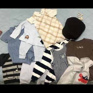 Baby boy clothes 3-9 months